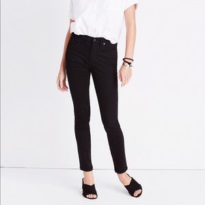 Madewell Black Skinny Skinny Jeans